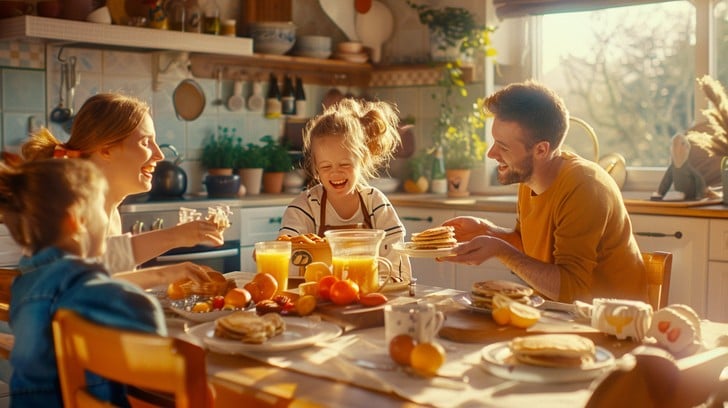 Family Breakfast Battery